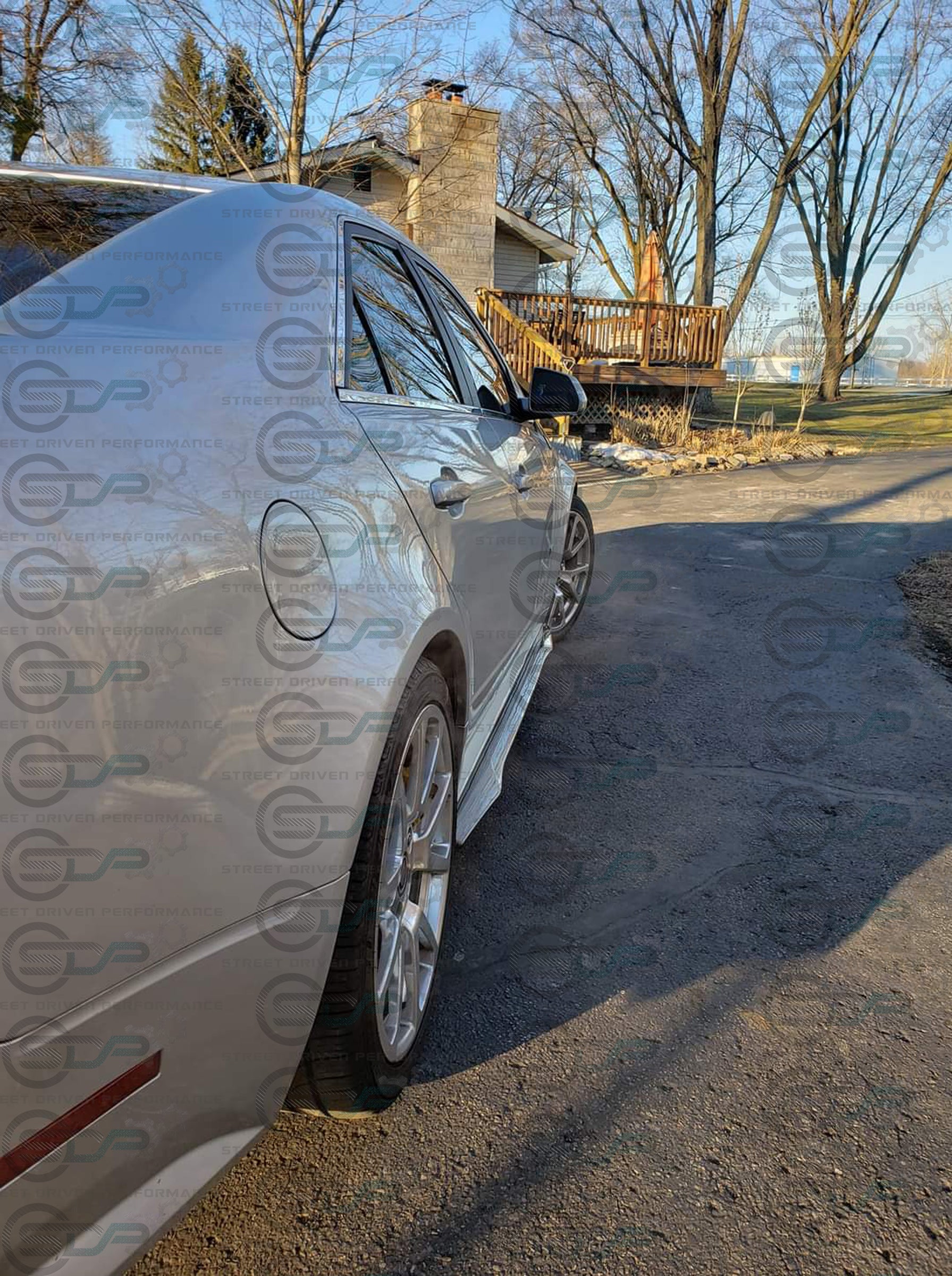 2009-2015 CTS-V V2 - Carbon Fiber Side Skirts Rocker Panels Ground Effects